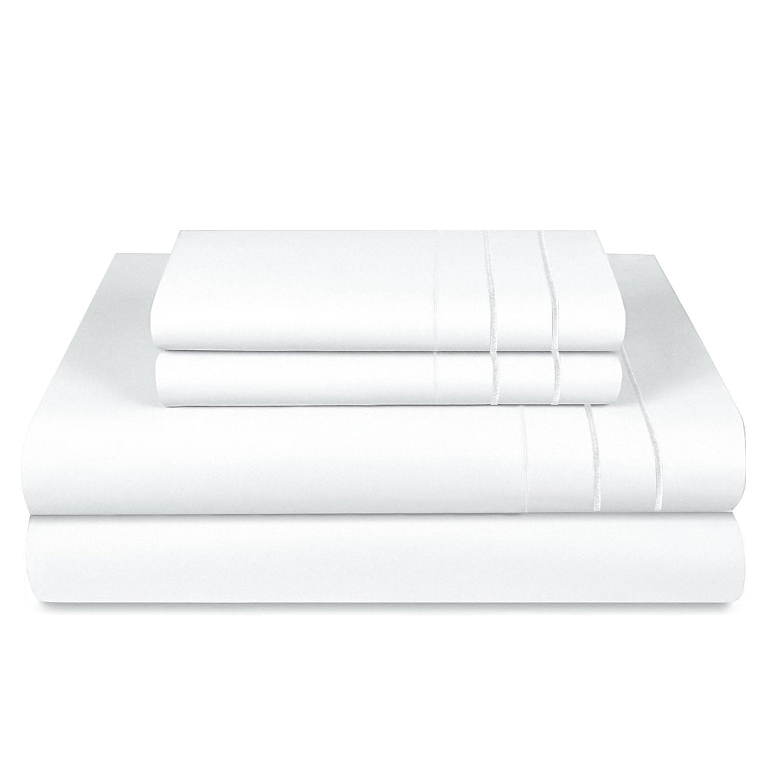 Sábanas Lujo 1800 Hilos - 2 Plazas - Soft Touch