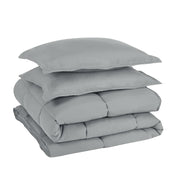 Cobertor De Lujo 1 -1,5 Plazas - Soft Touch Linea Color Gris Premium
