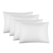 Almohadas 50x90 Cm Set 4 Unidades Firme Antiacaros Color Blanco
