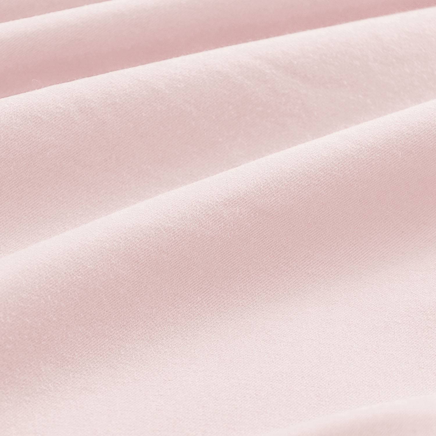 Set 2 Fundas Almohada 50x90 Color Rosa Suave Lisa Premium