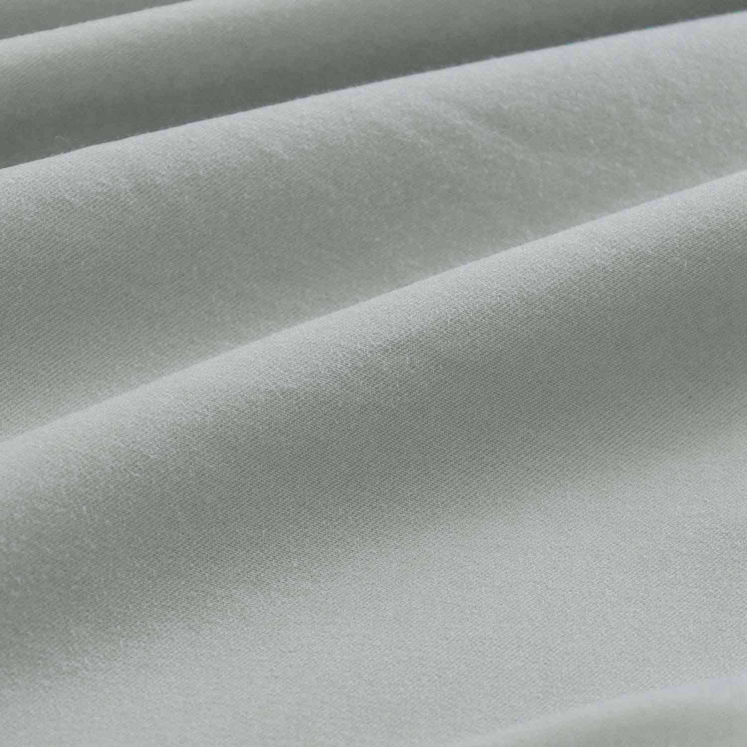 Sábanas Lujo 1800 Hilos - 2 Plazas Blanco Gris Suave Premium
