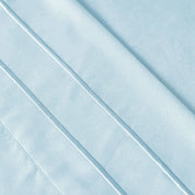 Sábanas Lujo 1800 Hilos - 2 Plazas Celeste Suave Premium