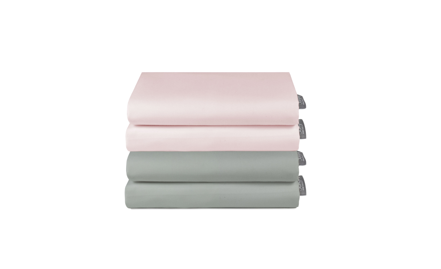 Set 4 Fundas Almohada 50x90- 2 Gris + 2 Multicolor 3angeli