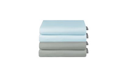 Set 4 Fundas Almohada 50x90- 2 Gris + 2 Multicolor 3angeli