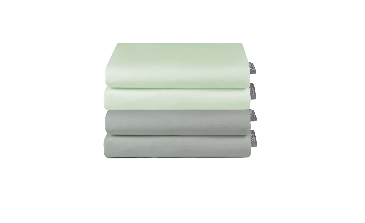 Set 4 Fundas Almohada 50x90- 2 Gris + 2 Multicolor 3angeli