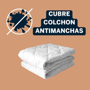 Cubre Colchón King Protector Manchas Antiacaros