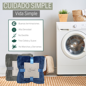 Frazada Polar Térmica 1 - 1,5 Plazas Pack 2 Unidad