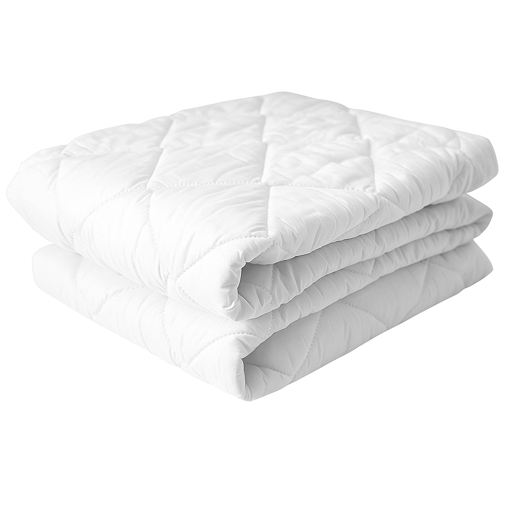 Cubre Colchón King Protector Manchas con Fuelle Blanco Hipoalergénico Premium