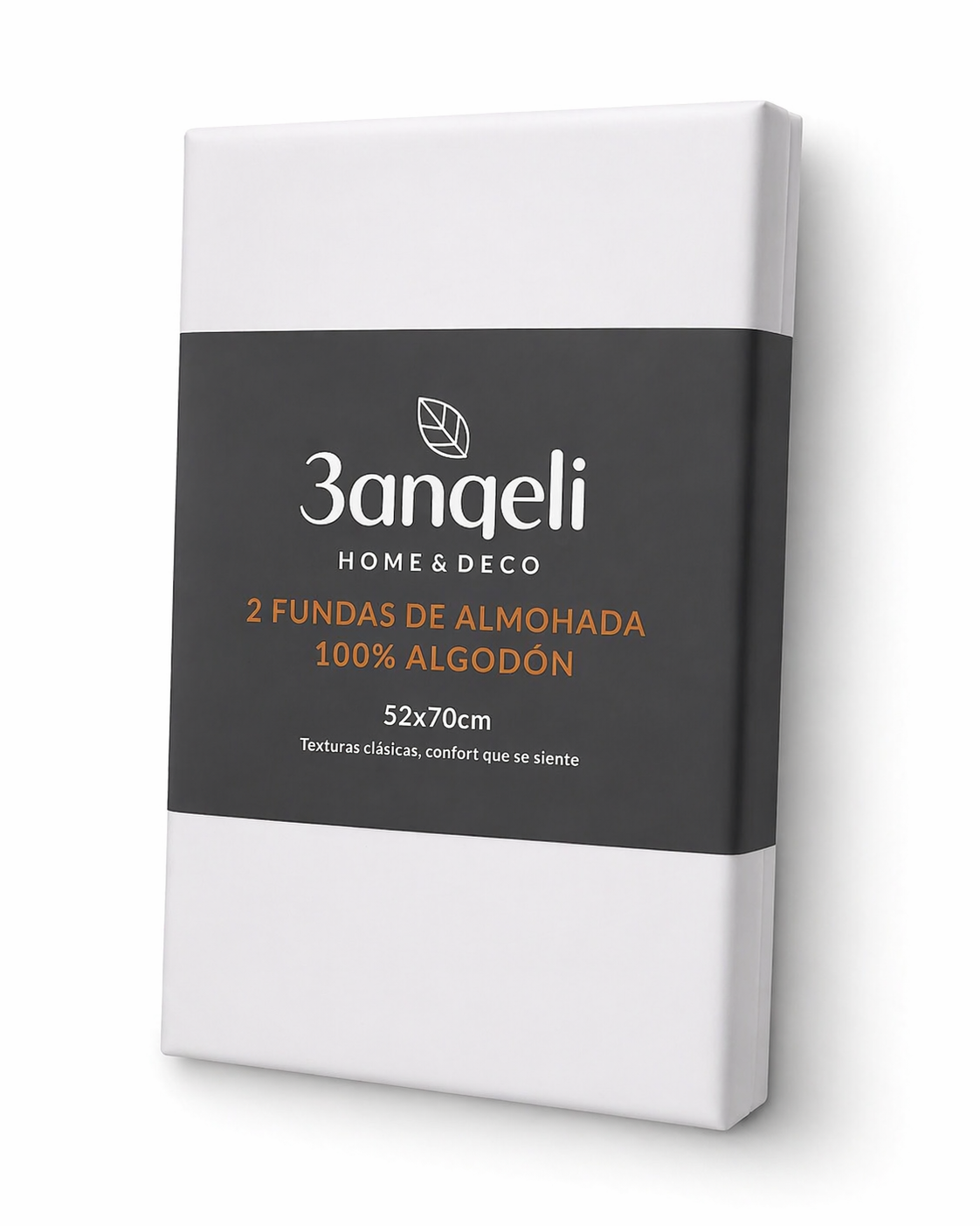 Set 2 Fundas Almohada 50x70 Blanca 300 Hilos 100% Algodón - Suavidad Hotelera Premium