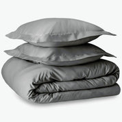 Pack Cobertor Gris + Sabana + Frazada Gris 2 Plazas
