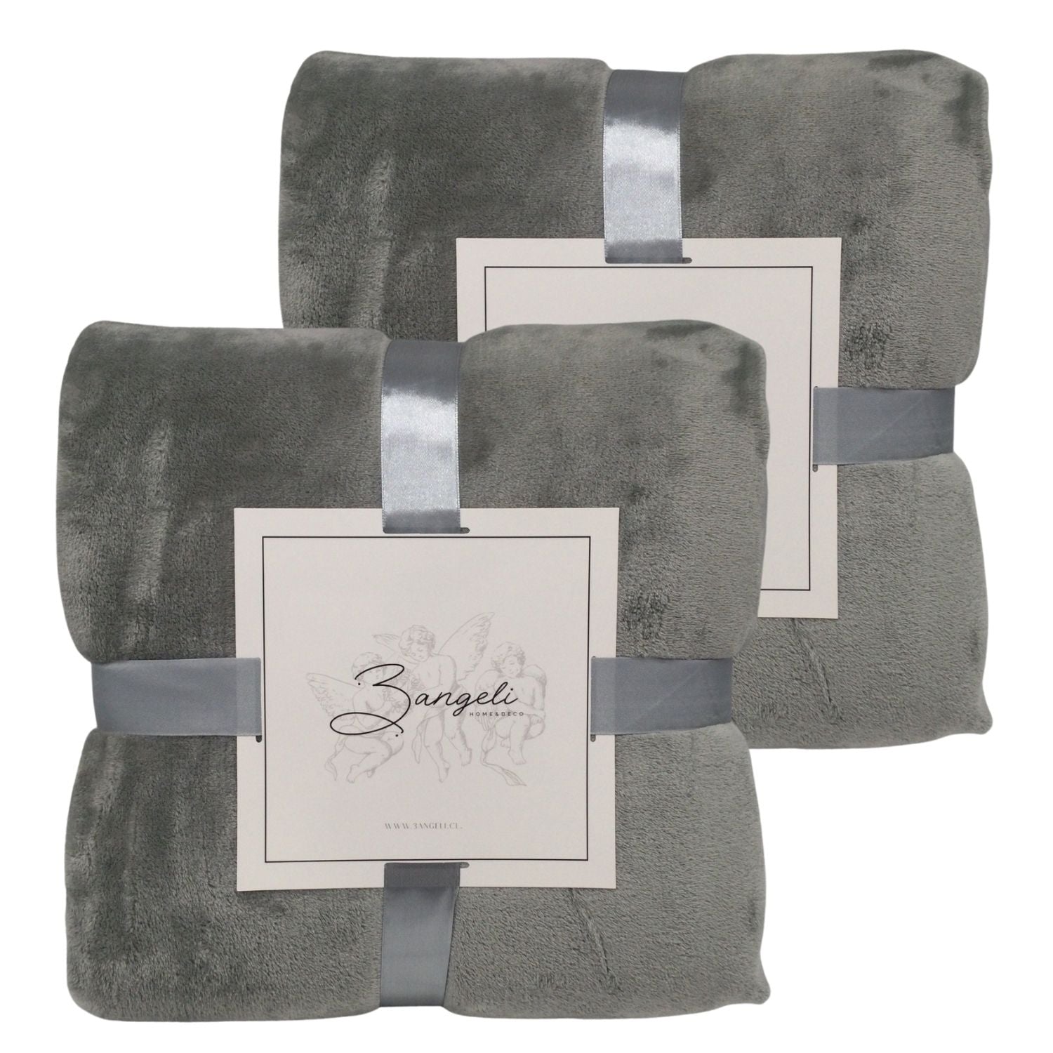 Frazada Polar Térmica King Pack 2 Unidad
