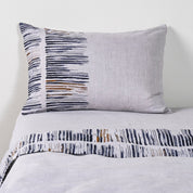 Sabana Blanca 144 Hilos Algodón Cama King Estampado Bluestone Cannon Hogar