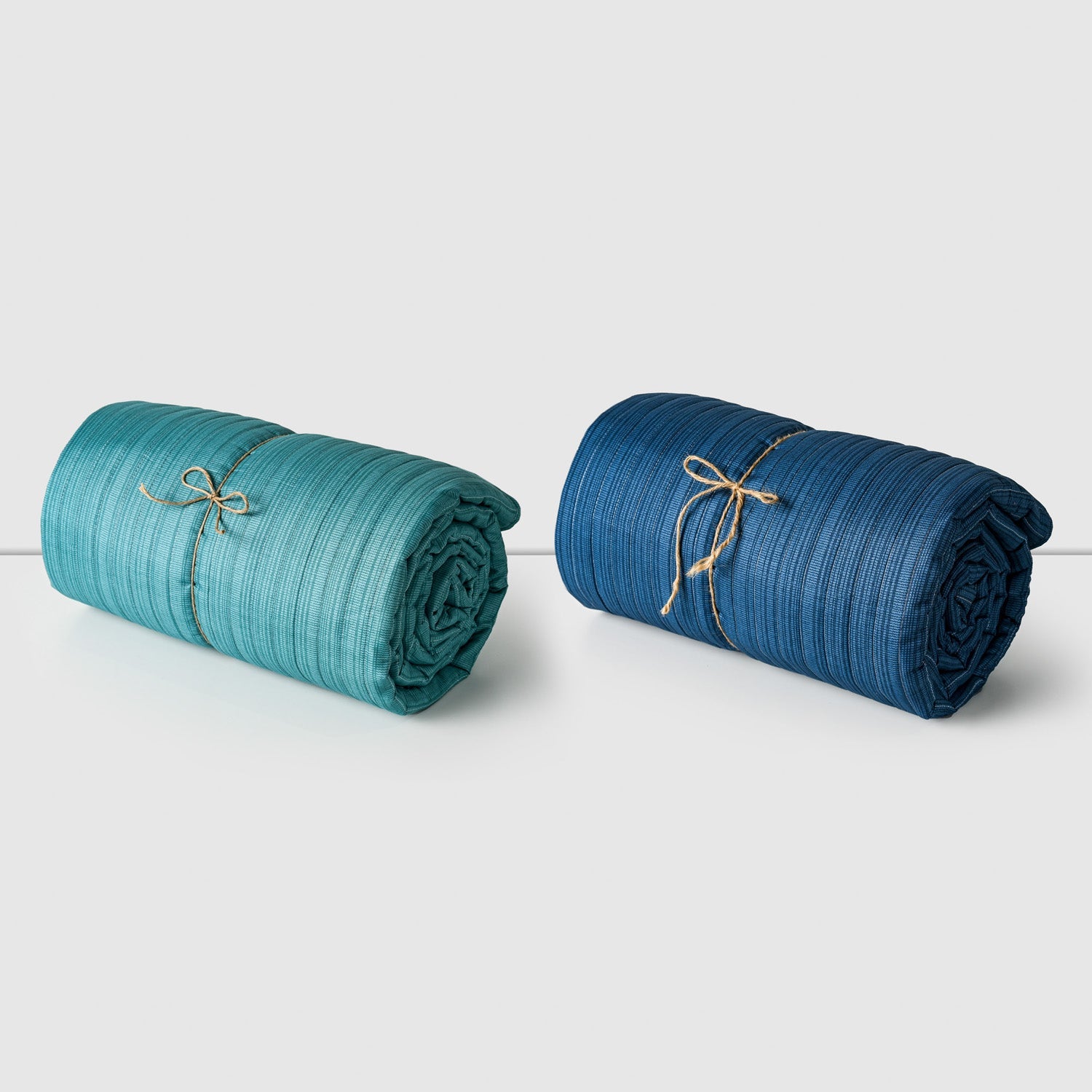 Cubrecama De Verano Quilt King + 2 Fundas Estampado Trama Verde Cannon