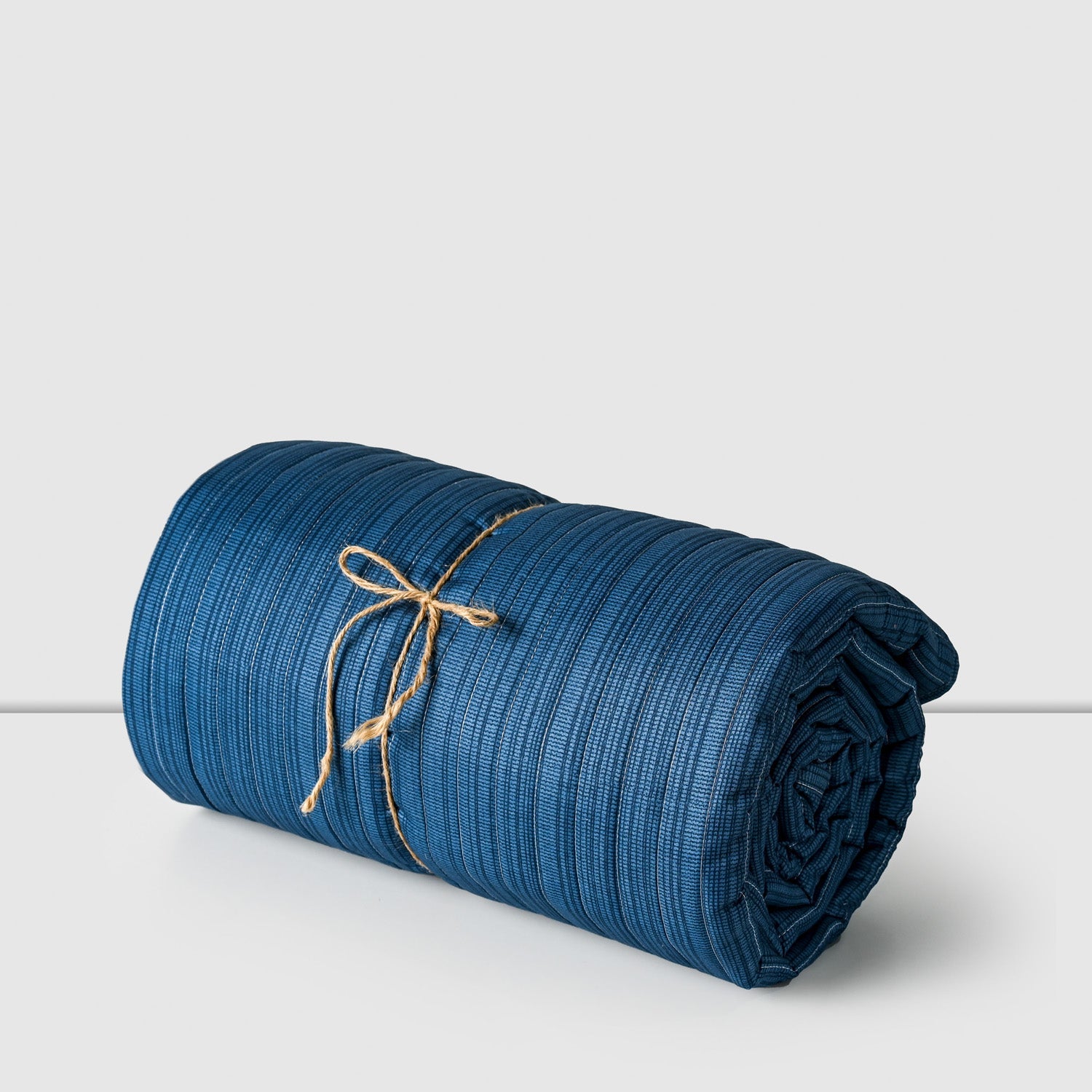 Cubrecama De Verano Quilt King + 2 Fundas Estampado Azul Cannon