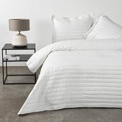 Cubrecama De Verano Quilt Super King + 2 fundas Stonewash Blanco Cannon