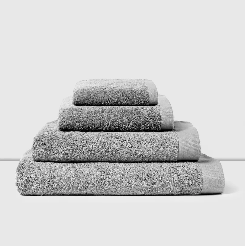 Sabana De Baño Suave Y Absorbente 100% Algodon 700g Color Perla Cannon