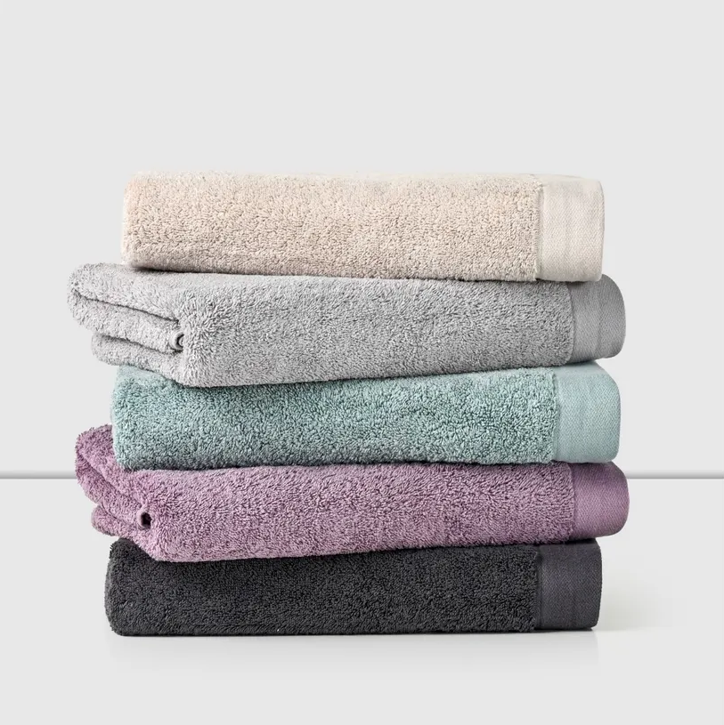 Sabana De Baño Suave Y Absorbente 100% Algodon 700g Color Perla Cannon