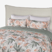 Plumón Super King Soft Touch Amaya Bold y Reversible Edredón Invierno Abrigador Rosen