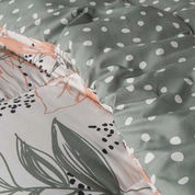 Plumón Super King Soft Touch Amaya Bold y Reversible Edredón Invierno Abrigador Rosen