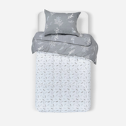 Plumón 1,5 Plazas Soft Astrid y Reversible Edredón Invierno Abrigador Rosen