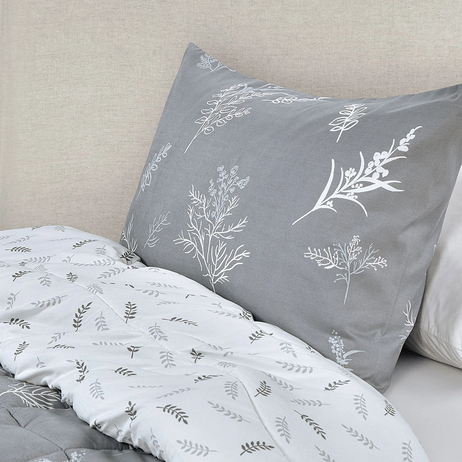 Plumón 1,5 Plazas Soft Astrid y Reversible Edredón Invierno Abrigador Rosen