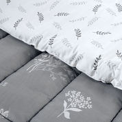 Plumón 1,5 Plazas Soft Astrid y Reversible Edredón Invierno Abrigador Rosen