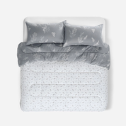 Plumón 2 Plazas Soft Astrid y Reversible Edredón Invierno Abrigador Rosen