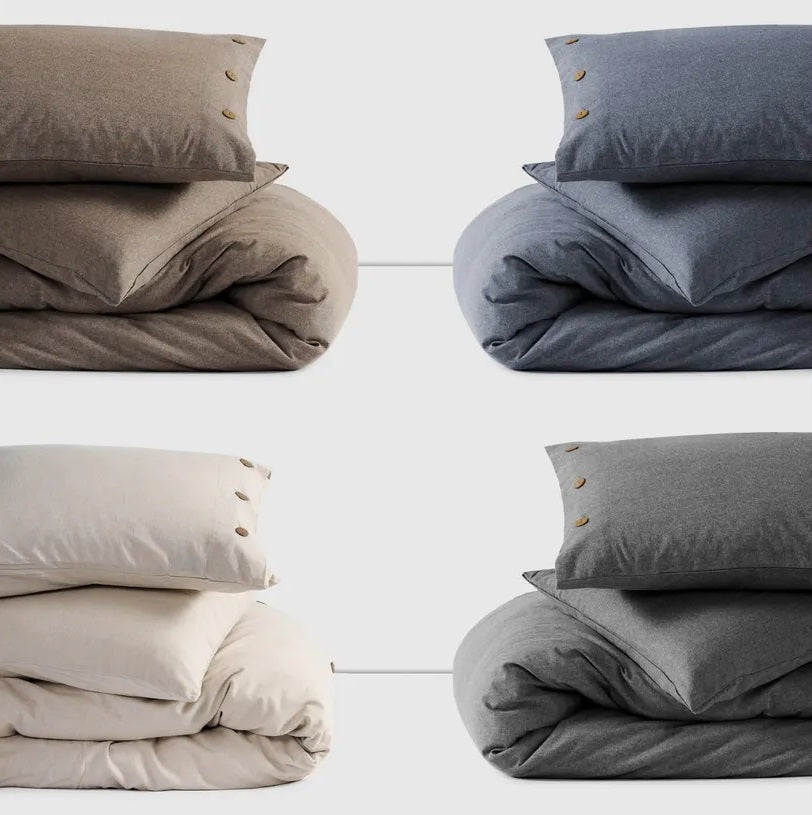 Funda para Plumón Duvet Algodón Azul Cama King Cannon Home