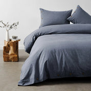 Funda para Plumón Duvet Algodón Azul Cama King Cannon Home